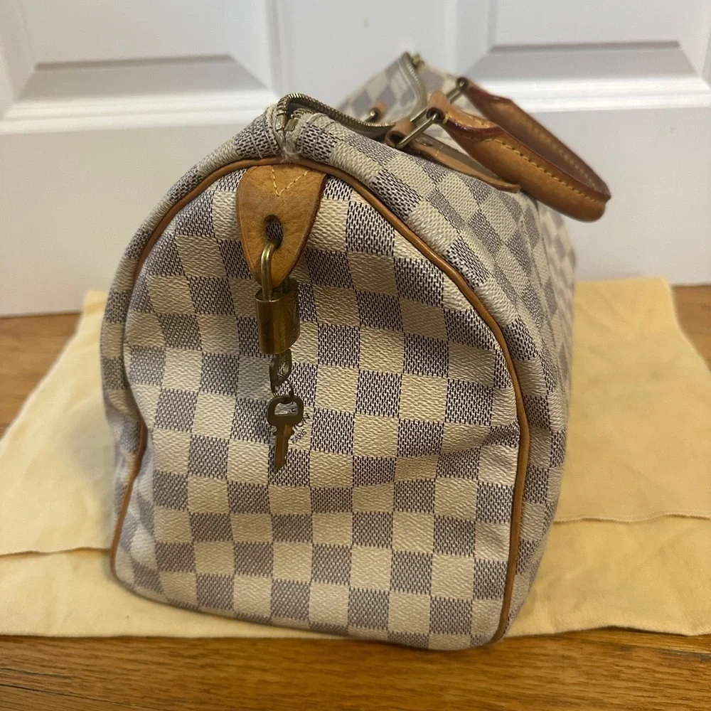 Louis Vuitton Damier Azur Speedy Excellent Condition